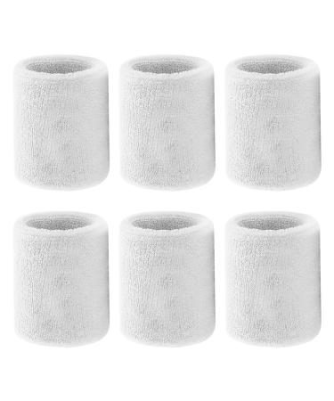 6 pieces of welding straps sports welding band children absorbing welding tapes arm fitness welding tapes wristwist for sports football basketball tennis athletics jogging