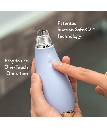 Microderm GLO Mini Blackhead Remover Pore Vacuum with Microdermabrasion Add-On - Advanced Facial Tool for Clear, Youthful Skin - Buy Online on GoSupps.com