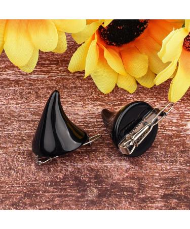 NAUZE Devil Horn Hairpin Halloween Costume Accessories Girl Cartoon Headdress Holiday party Cosplay Jewelry (Red) - Buy Online on GoSupps.com