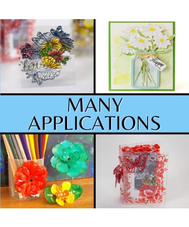 Grafix Ultra Clear .007 Plastic Film 12x12, 25-Pack - Ideal for DIY Crafts, Stencils, Journals, Cards & 3D Embellishments - Buy Online on GoSupps.com