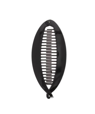 Chelsea Jones 14 Cm Banana Clip/Fish Clip/Hair Clip/Hair Grip - Black