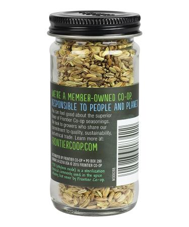 Frontier Culinary Whole Fennel Seed, 1.41 oz - Premium Spice for Cooking & Baking - Buy Online on GoSupps.com