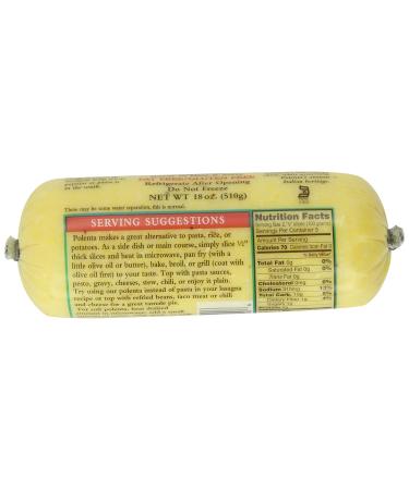 San Gennaro Polenta Traditional 18-ounces (Pack of 6) - Authentic Italian Cornmeal Porridge - Buy Online on GoSupps.com