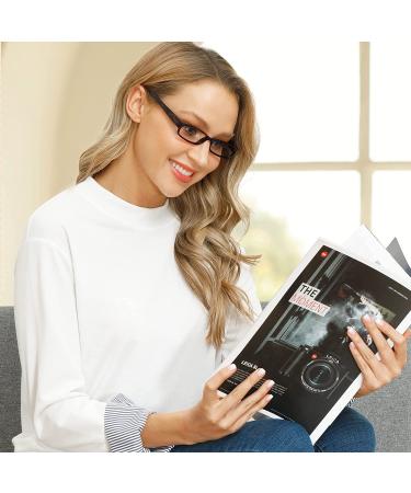 EYEGUARD Women's Reading Glasses 4 Pack - Beautiful Patterns - 5.0x Magnification - Buy Online on GoSupps.com