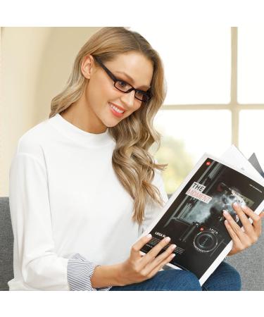 EYEGUARD Women's Reading Glasses 4 Pack - Beautiful Patterns - 2.00 Magnification - Buy Online on GoSupps.com