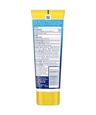 Coppertone SPORT Clear Sunscreen Lotion SPF 50 + Face Sunscreen SPF 50 Pack - Water Resistant (5 Oz Spray + 2.5 Fl Oz Bottle) - Buy Online on GoSupps.com