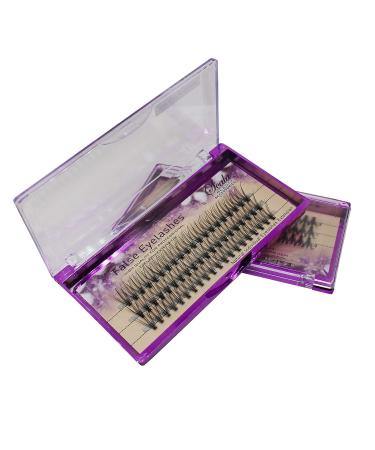 Bodermincer C Curl Individual Flare False Eyelashes 10mm - 20 Hairs/Cluster Fake Lashes Extension - Buy Online on GoSupps.com