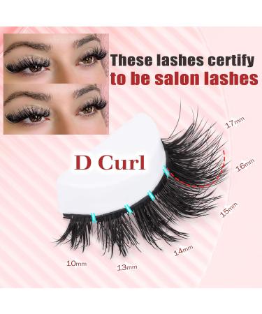 Goddvenus Wispy Cluster Lashes D Curl Individual Eyelashes Natural Paired Lash Clusters Fluffy Lashes Individual Cluster Individual Lashes DIY Lash Extensions for Beginners - Buy Online on GoSupps.com