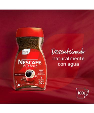  Nescafe Nescaf Classic instant coffee decaffeinated 200 g - Buy Online on GoSupps.com