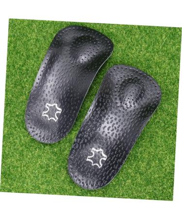 FOMIYES Arch Support Orthotic Inserts - Anti-Slip Insoles for Flat Feet - 3 Pairs Black Half Size Pads for Men & Women - Buy Online on GoSupps.com