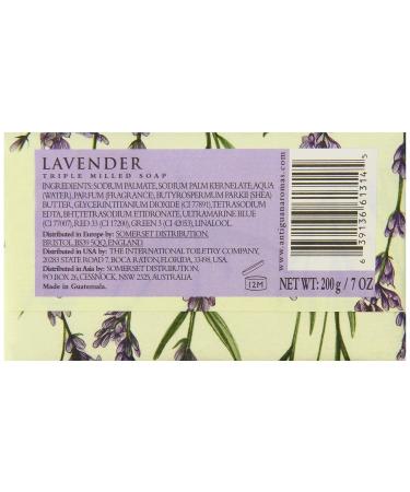 AAA Floral Lavender Luxury Triple-Milled Soap Bar 200g/7oz (SLS & Paraben Free) - Pack of 1 - Buy Online on GoSupps.com