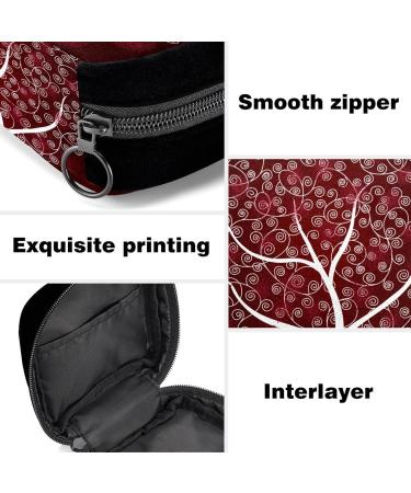 Period Bag Pad Holder | GIAPB Sanitary Napkin Storage | Makeup Pouch Abstract Floral Design - Buy Online on GoSupps.com