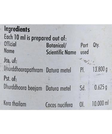 NAGARJUNA Dhurddhoorapathraadi Keram -200 ML with Free Pachak Methi Multicolour - Buy Online on GoSupps.com
