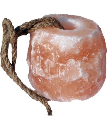  NaturGut Crystal Salt Lickstone with Cord 1.4kg from Himalayan Promontory - Buy Online on GoSupps.com
