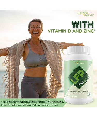 LFP - Lymphatic Formula Pro 2000 Immune Support & Probiotic - Lymphatic Support Supplement to Promote Healthy Immune System & Lymphatic Function - Aid Immune Response Gut Health & Overall Health - Buy Online on GoSupps.com