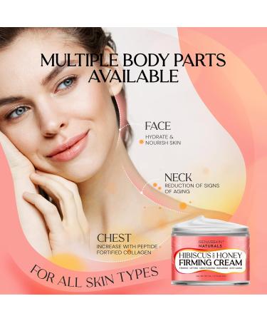 Enaskin Naturals Neck Firming & Tightening Cream with Hibiscus and Honey: Anti-Aging Moisturizer for Fine Lines Wrinkles & Deep Hydration Neck Face & Chest Cream - 1.7 Fl Oz Hibiscus 1.7 Fl Oz (Pack of 1) - Buy Online on GoSupps.com