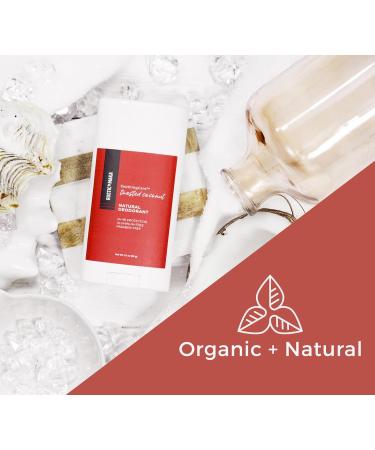 Rustic MAKA Natural Deodorant Toasted Coconut Aluminum Free Paraben Free No Baking Soda Deodorant for Women Magnesium Synthetic Fragrance-Free Cruelty-Free - Buy Online on GoSupps.com