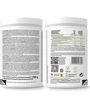 Weider Vegan Protein 750g - Vanilla Flavor | 23g Protein/Dose | Gluten-Free Sugar-Free B12 & Stevia Eco-Friendly Packaging - Buy Online on GoSupps.com