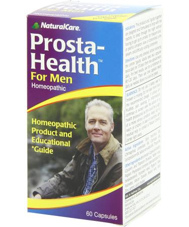 NaturalCare Prosta-Health for Men - 60 Vegetarian Capsules | Support Prostate Health - Buy Online on GoSupps.com