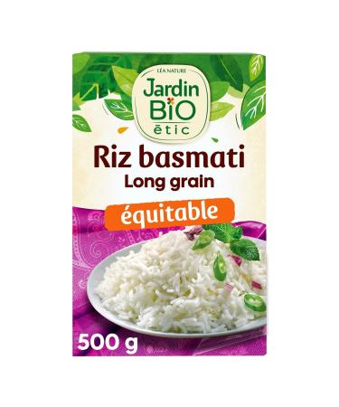 Jardin BiO tic Long Grain Basmati Rice 500 g (Pack of 1)
