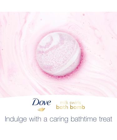 Dove Vanilla Raspberry Creamsicle Bath Bombs 2.8 oz (Twin Pack) - Luxury Bath Fizzies - Buy Online on GoSupps.com