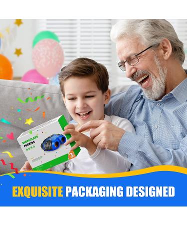 LET'S GO! Binocular for Kids  Compact High Resolution Shockproof Binoculars Navy blue - Buy Online on GoSupps.com