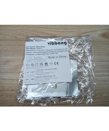 Vibbang Nose Ring - Bee Venom Lymphatic Drainage & Slimming Silicone Ring with Essential Oils for All - Buy Online on GoSupps.com