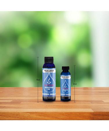 AROMAR Premium Fresh Linens Fragrance Oil 4oz Bottle - Long Lasting Aromatic Scent for Living Room, Bedroom, and Kitchen - Buy Online on GoSupps.com
