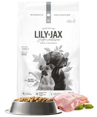 Dry Dog Food - No Corn or Soy - Protein Rich - Puppy Food - Adult Dog Food by Lily & Jax Turkey 2 kg (Pack of 1) Turkey 2 kg (Pack of 1)