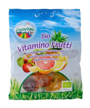 Fruit Jelly with Vitamin C (Gluten-Free) BIO 100g - Okovital