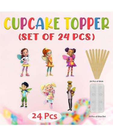 Seyal Butterbe Cafe Cupcake Topper Butterbean Cafe Cupcake Topper - Buy Online on GoSupps.com