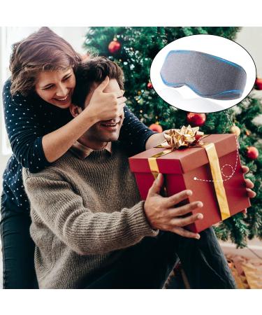 BORAYDA Heated Eye Mask 3D Contouring Cup Sleep Mask - Grey | Soft & Comfortable for Dry Eye, Stye, Blepharitis, Chalazion & Eyestrain - Perfect for Travel, Yoga & Nap - Buy Online on GoSupps.com