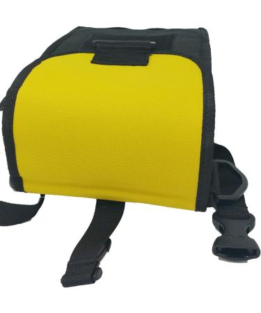 AKM Scuba Diving Cargo Carry Leg Strap On Pocket - Large Yellow - Buy Online on GoSupps.com