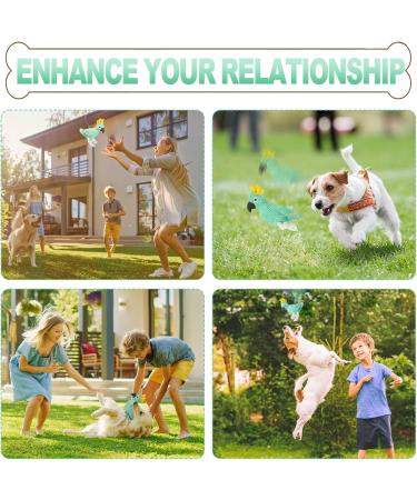 Rosaui Dog Toys | Plush Squeaky Crepe Paper Toys for Puppies & Dogs | Tooth Cleaning & Boredom Relief - Buy Online on GoSupps.com