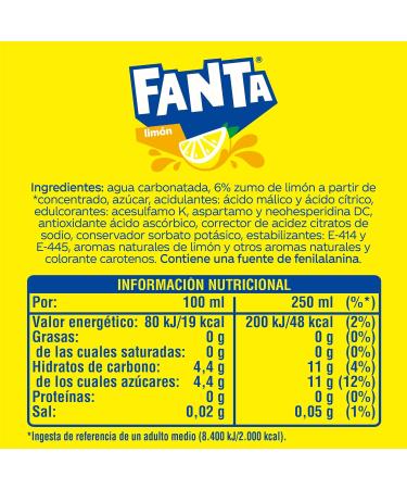 Fanta Sparkling Lemon Drink 50cl. - Buy Online on GoSupps.com
