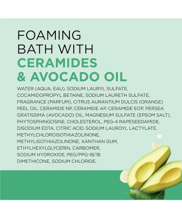 Dr Teal's Foaming Bath with Pure Epsom Salt | Glow & Hydrate Formula with Ceramides & Avocado Oil - 34 oz (Pack of 4) - International Shipping Available - Buy Online on GoSupps.com