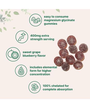Micro Ingredients Magnesium Glycinate Gummies & Oil of Oregano Softgels | Bundle | Natural Grape Blueberry Flavor | Potent Elemental + Chelated Form | 4X Strength Carvacrol & Thymoquinone - Buy Online on GoSupps.com