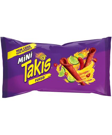 TAKIS Mini Fuego & Nitro Tortilla Chips - 25 Count Bag | Spicy Snack Treat - Buy Online on GoSupps.com
