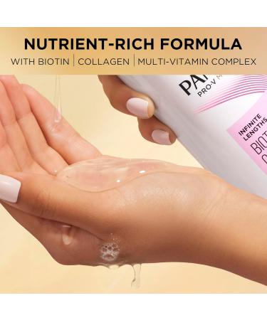 Buy Pantene Pro-V Miracles Infinite Lengths Biotin + Collagen Shampoo 13.5 fl oz | Sulfate-Free Hair Care for Longer Healthier Hair - International Shipping Available - Buy Online on GoSupps.com