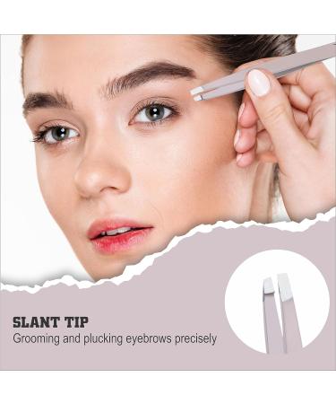 4-Piece Professional Tweezers Set for Men and Women - Precision Eyebrow Plucking, Ingrown Hair Removal, Blackhead & Tick Removal - Buy Online on GoSupps.com