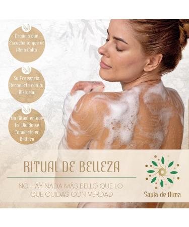  Savia De Alma Handmade Rosehip Soap - Natural Regenerator for Mature or Marked Skin | Made in Spain | Vegan Eco-Friendly Plastic Free | 100g - Buy Online on GoSupps.com