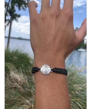 Sportybella Basketball Bracelet | Charm Jewelry for Basketball Fans | Ideal Gift for Basketball Lovers - Buy Online on GoSupps.com