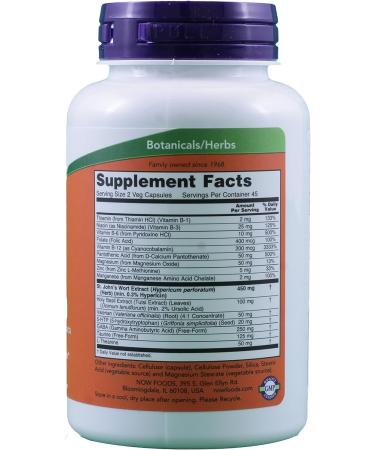Now Foods Mood Support with St. John's Wort 180 + 90 Count (Pack of 2) - Buy Online on GoSupps.com