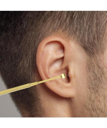 VOCOSTE 6Pcs Stainless Steel Ear Cleansing Tool Set with Storage Case - Bronze Gold Tone - Buy Online on GoSupps.com