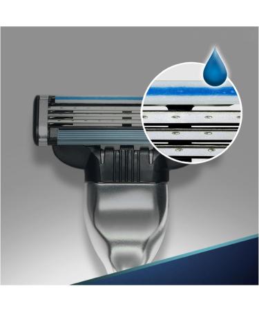 Gillette Mach3 Razor Blades for Men - 8 Pack | International Shipping Available - Buy Online on GoSupps.com