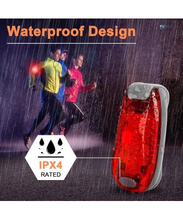 Sosayet LED Safety Light Set | Flashing Backpack & Stroller Lights for Children | Best Safety Clip Reflectors for Jogging & School Bags - Buy Online on GoSupps.com