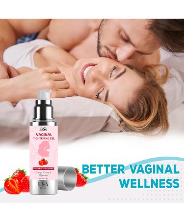 Vaginal Tightening Balm - Fast-Acting Coochie Tightener for Women's Health | Increases Intimate Sensitivity | 1 fl oz Strawberry Flavor - Buy Online on GoSupps.com