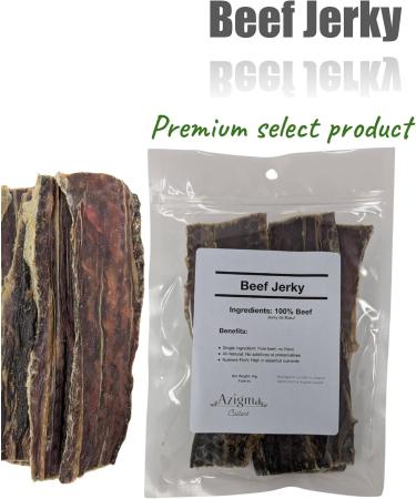Natural Beef Jerky Treats - 60g - Buy Online on GoSupps.com