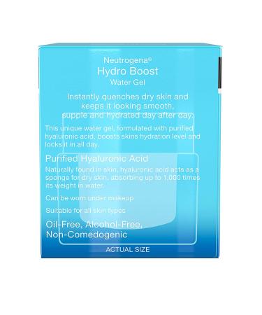Neutrogena Hydro Boost Water Gel 0.5 oz - Hydrating Moisturizer for Soft, Supple Skin - Buy Online on GoSupps.com