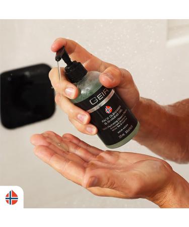 Geir Ness Face Cleanser & Shave Gel for Men | Arctic Algae & Minerals | Moisturizing Deep Cleansing Face Wash - Shop Internationally - Buy Online on GoSupps.com